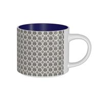 JGHHOUN Mexican Skull Print Large Capacity Ceramic Mugs Home Office Camping Wedding Gift Sets Outdoor Picnic