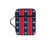 JGHHOUN Mississippi State Flag Print Versatile Bible Storage Bag Scripture Organizer Christian Gift Church Accessory