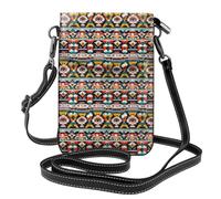 JGHHOUN Native American Pattern Print Mini Shoulder Bag Women Phone Case Travel Everyday Gifting Shopping Evenings Out