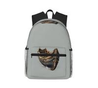 JGHHOUN Old Viking Boats Print Casual Backpack Lightweight Comfort Dual Shoulder Bag For Travel Hiking Outdoor