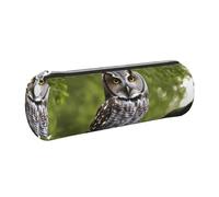 JGHHOUN Owl Tree Branches Print Adult Pencil Case Pen Pouch Home Stationery Organizer Accessory Lghtweight
