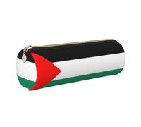 JGHHOUN Palestine Flag Print Adult Pencil Case Pen Pouch Home Stationery Organizer Accessory Lghtweight