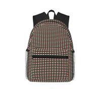 JGHHOUN Palestine Flag Print Casual Backpack Lightweight Comfort Dual Shoulder Bag For Travel Hiking Outdoor