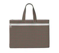 JGHHOUN Palestine Flag Print Lightweight Foldable Canvas Tote File Bag For Documents Office Supplies Work Travel