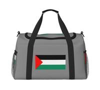 JGHHOUN Palestine Flag Print Versatile Hand Bag Lightweight Tote Foldable Travel Shoulder Bags Camping Fishing