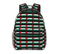 JGHHOUN Palestine Flag Print Versatile Leisure Lightweight Backpack For Travel Work Outdoor Use Commuting Work