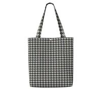 JGHHOUN Paris Eiffel Tower Picture Print Canvas Shoulder Bag Large Capacity Reusable Foldable Tote Shopping Beach Travel