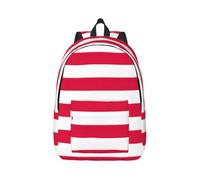 JGHHOUN Polish Flag Print Stylish Backpack Unisex Double Shoulder Bag For Travel Work Outdoor Adventures