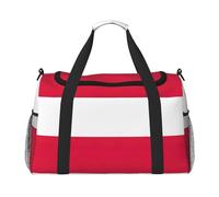 JGHHOUN Polish Flag Print Versatile Hand Bag Lightweight Tote Foldable Travel Shoulder Bags Camping Fishing