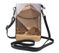 JGHHOUN Pyramids of Egypt Print Mini Shoulder Bag Women Phone Case Travel Everyday Gifting Shopping Evenings Out
