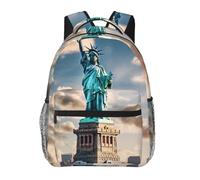 JGHHOUN Statue Of Liberty In Nyc Print Versatile Leisure Lightweight Backpack For Travel Work Outdoor Use Commuting Work
