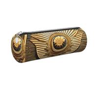 JGHHOUN Sun Old Egyptian Timeless Grace Print Adult Pencil Case Pen Pouch Home Stationery Organizer Accessory Lghtweight