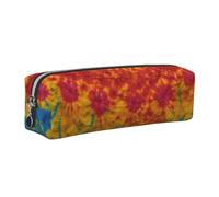 JGHHOUN Tie Dye Hippies Print Unisex Pencil Case Pouch Office Travel Daily Backpacks Stationery Organizer