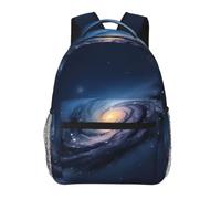 JGHHOUN Universe Milky Way Galaxy Print Versatile Leisure Lightweight Backpack For Travel Work Outdoor Use Commuting Work