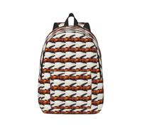 JGHHOUN Violin Book Print Stylish Backpack Unisex Double Shoulder Bag For Travel Work Outdoor Adventures