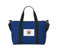 JGHHOUN West Virginia State Flag Print Versatile Hand Bag Lightweight Tote Travel Adventure Business Weekend Getaways