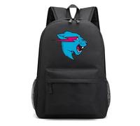 JGJOAIJ Lightning Cat Backpack Children School Backpack Cartoons High Capacity School Bag Travel Rucksack for Boys Girls (Black)