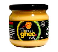JGL-NUT-300g-M - Just Ghee Nutty Bengali Ghee 300g | Great Taste 2-Star Award 2025 | Grass-Fed Cow Ghee & Pure Clarified Butter | High Smoke Point, Keto & Gluten-Free | Handmade in UK