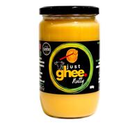 JGL-NUT-600G-L - Just Ghee Nutty Bengali Ghee 600g | Great Taste 2-Star Award 2025 | Grass-Fed Cow Ghee & Pure Clarified Butter | High Smoke Point, Keto & Gluten-Free | Handmade in UK