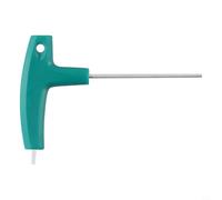 JGmotorfi Ergonomically Designed T Wrench for Hex Keys, Fits Inner Six Angle Screws from 1 5mm to 10mm (2.5MM)