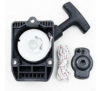 JGmotorfi JGmotorfi 3pcs Recoil Starter Pull Assembly Compatible With FS75 For FS80 For FS80R FS85 FS85R Models, Replacement For 41371904000 Including Pulley Claw And Rope