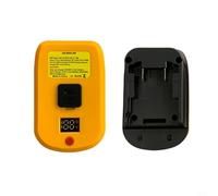JGmotorfi Portable Battery Charger Adapter For Bosch for Dewalt 18V Power Tools With Dual USB Charging Ports(for DCB203)
