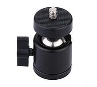 JGmotorfi Versatile Mini Ball Head Mount 90° Vertical Tilt Camera Projector Flashlight Stand Adapter Lightweight Portable 2.7oz