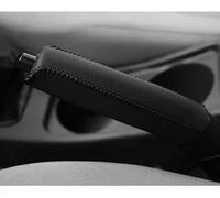 JGQFB Car Handbrake Cover for Ford C-Max 2017 2018 2019 2020, Anti-slip Wear-resistant Handle Protector Cover Replacement Accessories,A/Black Line