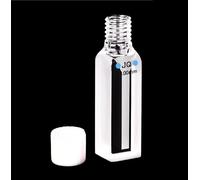 JGS1 Quartz Screw-Cap Cuvette,4-Way Fused 10mm Path Lab Optical Cell