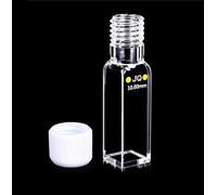 JGS1 Quartz Screw-Cap Cuvette,4-Way Fused 10mm Path Lab Optical Cell