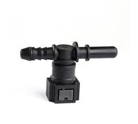 JGUYC Car Accessories T-Type Coupling Fuel Quick Connector 7.89 ID6 T-Union Plastic Pipe Injector for Car Plastic Pipe