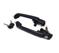 JGUYC Car Outside Door Handle with Keys for V//W J/e/t/t//a G//o/l/f V/e/n/t//o 1H0837207B 1H0837207C 1H4839205 1H0837207(2 PCS Front Rear)