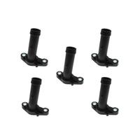 JGUYC Engine Coolant Flange Connecting Pipe for AA//u//d//i Q7 2007-2010 V//W 2005-2018,03H121144A 03H121145A(5PCS)