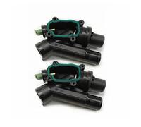 JGUYC Engine Coolant Thermostat and Housing for L//a//n//d R//o//v//e//r F//r//e//e//l//a//n//d//e//r 2 E//v//o//q//u//e D//i//s//c//o//v//e//r//y Sport J//a//g//u//a//r 2.2 D//i//e//s//e//l Thermosta