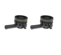 JGUYC PVC Valve Check Vent Exhaust for AA//u//d//i for V//W S//C//I//R//O//C//C//O T//o//u//r//a//n 1.0 .2 .4 2012(2 PCS)