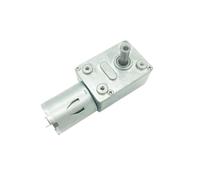 JGY-370 6V/12V/24V Worm DC Motor, Turbo Drive High Torque Mini Gear Motor 3rpm-210rpm Geared Worm Motor Self-lock Motor(10rpm,12V)