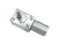 JGY-370 8mm shaft length 25mm DC reduction motor 6V 12V 24V worm gear slow self-locking torque 6/10/18/23/30/40/66/90/160RPM(12V 18rpm)