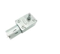 JGY-370 DC Worm Geared Motor 6V 12V 24V Self-lock Reversed Reducer Mini Reduction Box 1Pcs(18rpm,6V)