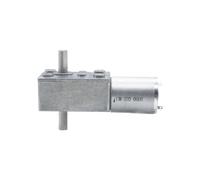 JGY-370 DC6V 12V 24V Worm Gear electronic starter Dual Shaft Reducer 2-375RPM High Torque Metal electronic starter Reversed Reduction Self-lock MQXFCZUX(30RPM,24V)