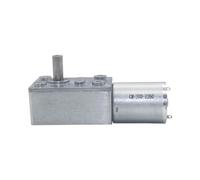 JGY-370 DC6V 12V 24V Worm Gear electronic starter Single Shaft Reducer 2-375RPM High Torque Metal electronic starter Reversed Reduction Self-lock IDGTTLDF(34RPM,24V)