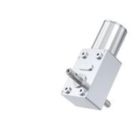 JGY-370 Dual-Axis Turbo Worm DC Gear Motor 6V12V24V Metal Forward And Reverse Adjustable Brushed 1Pcs(6RPM,24V Single Motor)