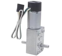JGY-370 encoder reducer motor turbo worm low speed motor double output shaft motor DC6V 12V 24V 6 10 18 23 30 40 66 90 150 RPM(12V Bracket motor,90RPM)
