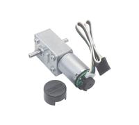 JGY-370 Encoder Signal Feedback Speed Measurement, Turbo Worm Double Out Shaft Deceleration High Torque Low Speed Motor(12V,40 RPM)