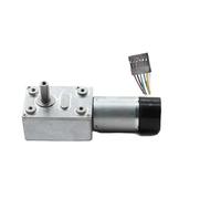 JGY-370 High Tq DC Worm Gear Motor Encoder 6V 12V 24V Mini Engine Right Angle Gearbox Reducer(Motor bracket,6R-12V)
