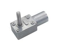 JGY-370 M8 shaft length 33 mm DC reduction motor 6V 12V 24V worm gear slow self-locking torque 6/10/18/23/30/40/66/90/160RPM(12V 18rpm)