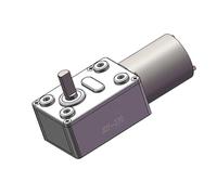 JGY-370 Max 26.5kg.cm High Torque DC 6V 12V 24V Reduction Worm Geared Electirc Motor Engine 1Pcs(25rpm,24V)