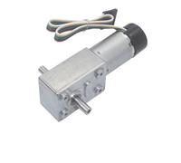 JGY-370 Reducer Bracket Motor Low Speed Double Output Shaft 6/12/24V 6 10 18 23 30 40 66 90 150 RPM 1Pcs(12V Bracket motor,40RPM)