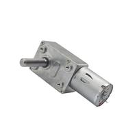 JGY-370 Threaded Shaft M8 Length 33mm Worm Gear Motor DC 6V 12V 24V Reducer Speed 6rpm To 210rpm PWM Controller Forward Reverse(210RPM,6V)