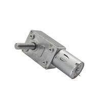 JGY-370 Threaded Shaft M8 Length 33mm Worm Gear Motor DC 6V Reducer Speed 6-210rpm Controller 1Pcs(25 RPM)