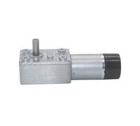 JGY-370 Turbo Worm Gear Motor, Encoder Tachometer Motor, DC6V 12V 24V High Torque Low Speed Self-locking Motor JGY-370GB 1Pcs(90RPM_24V)